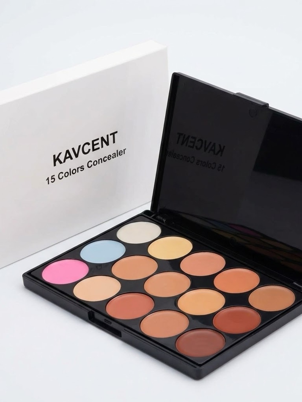 15-Color Concealer Palette – Multi Beige & Corrective Shades